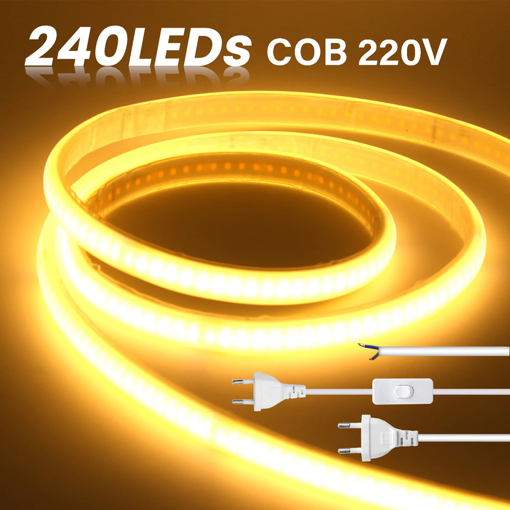 AuraLight COB 240 – תאורה אחידה מושלמת לעיצוב הבית