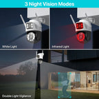 360° Dual-Lens 4K WiFi Security Camera