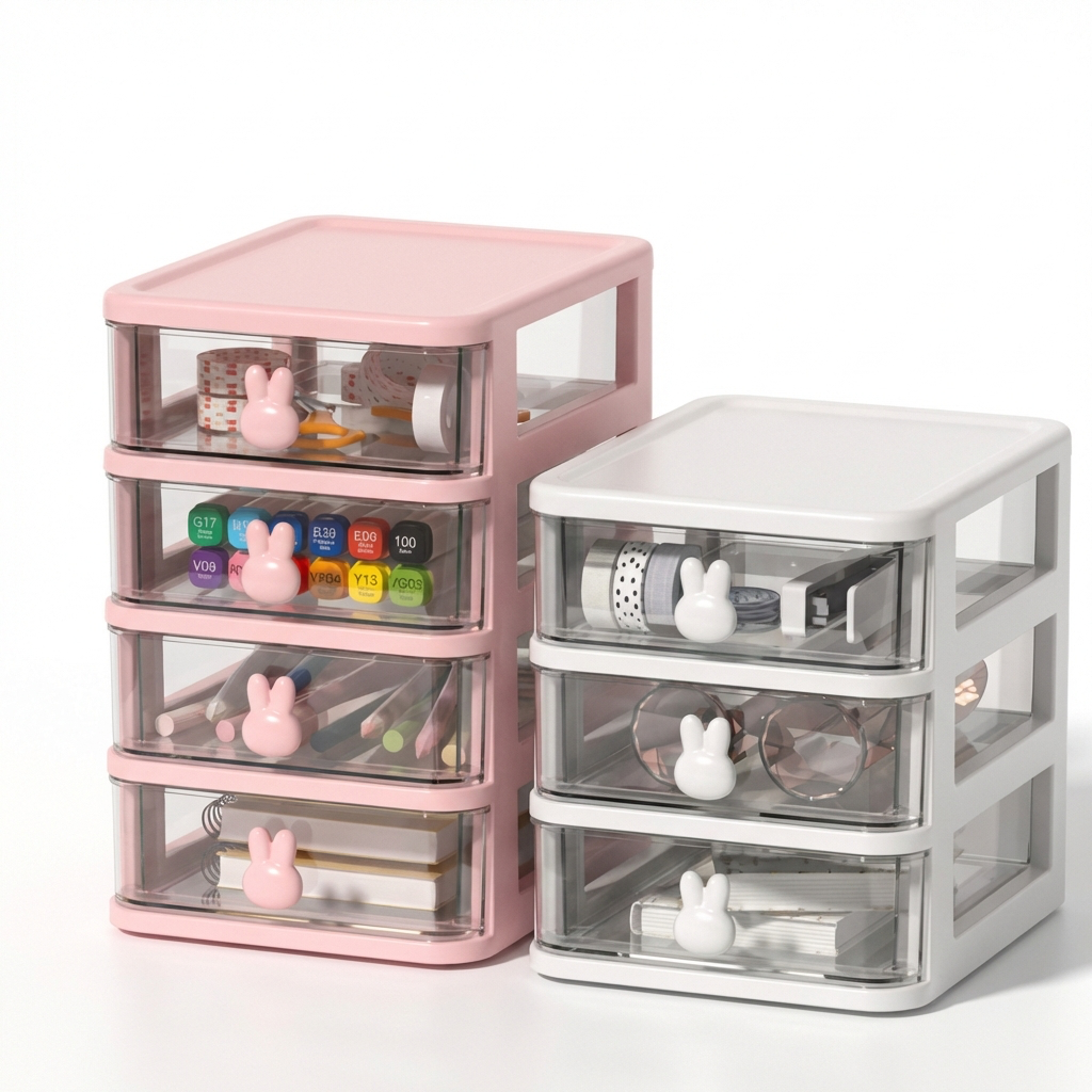 Clear Modular Drawer Organizer