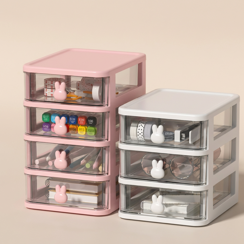 Clear Modular Drawer Organizer