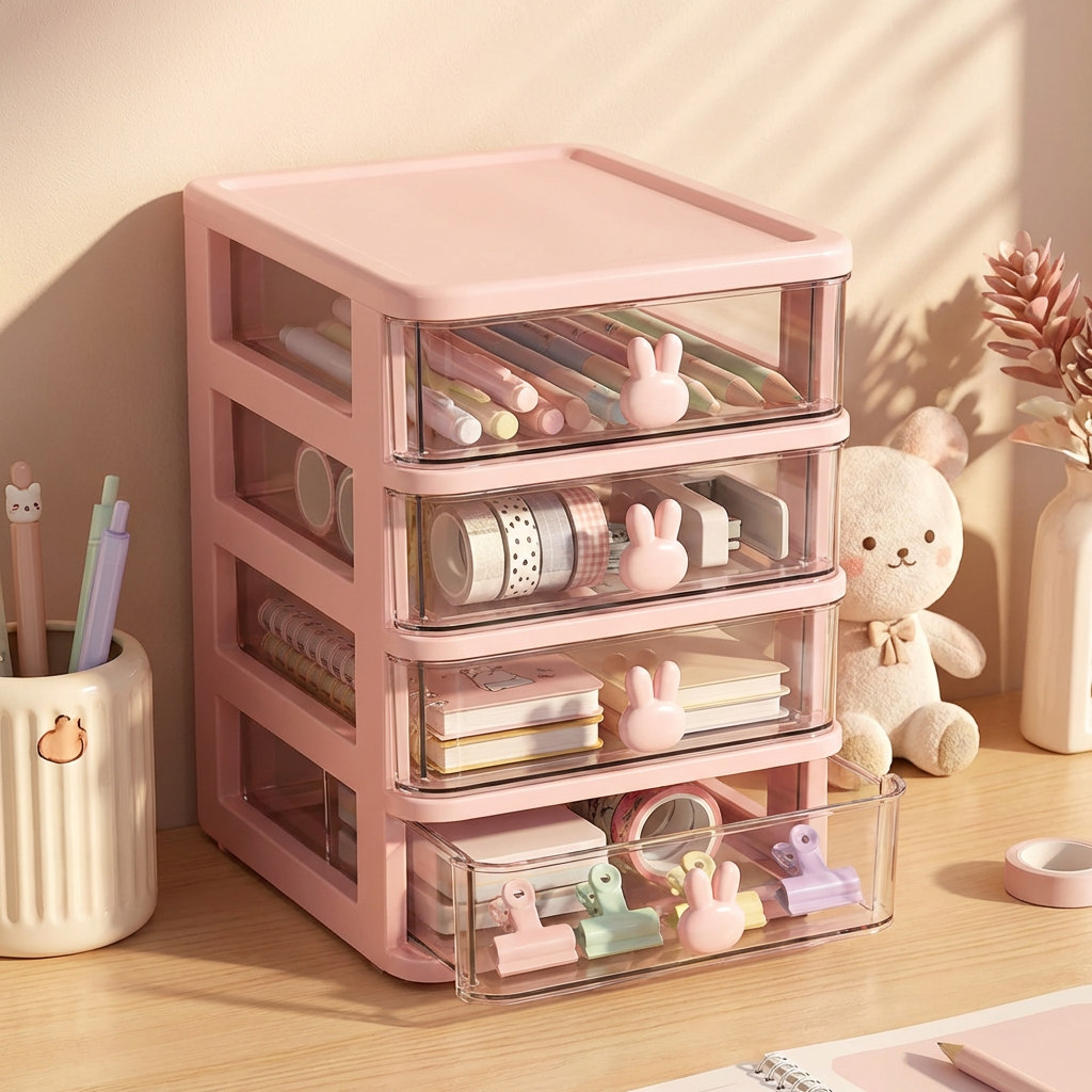 Clear Modular Drawer Organizer