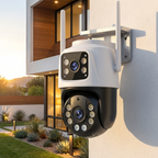360° Dual-Lens 4K WiFi Security Camera