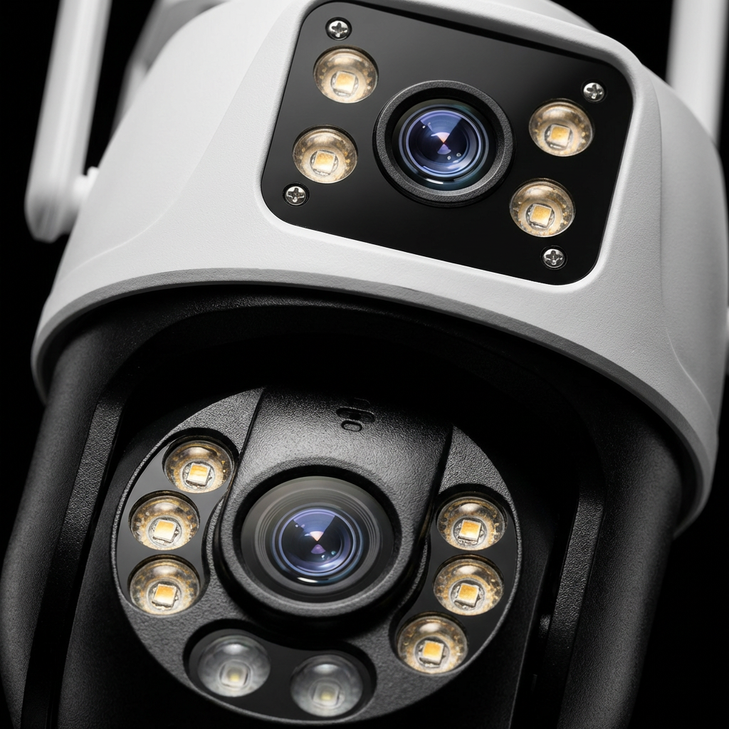 360° Dual-Lens 4K WiFi Security Camera